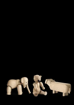 Kay Bojesen Flerpakning liliput eik 3 stk. - Kjøp nå