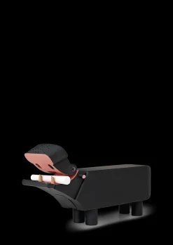 Kay Bojesen Flodhest sort