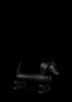 Kay Bojesen Hund medium mørk beiset - Kjøp på Rosendahl.com