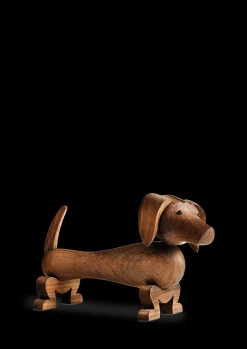 Kay Bojesen Hund valnøtt