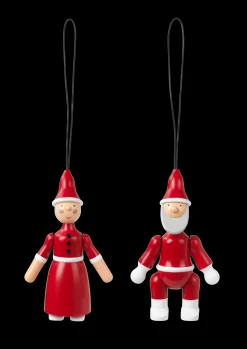 Kay Bojesen Julenisse og Nissemor rød/hvit