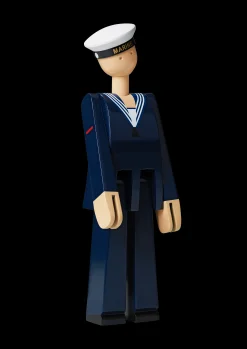 Kay Bojesen Marine mørk blå/hvit