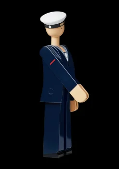 Kay Bojesen Marine mørk blå/hvit