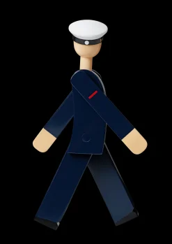 Kay Bojesen Marine mørk blå/hvit