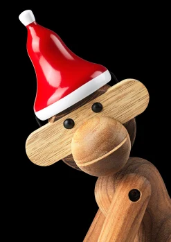 Kay Bojesen Nisselue medium rød/hvit - Kjøp her