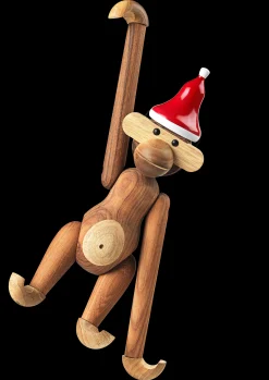 Kay Bojesen Nisselue medium rød/hvit - Kjøp her