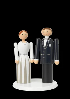 Kay Bojesen Plattform til brudeparet hvit - Kjøp nå