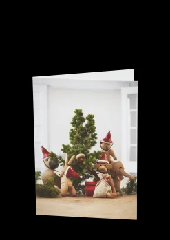 Kay Bojesen Postcard Christmas A6 mixed wood 1 stk.