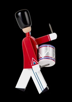 Kay Bojesen Tivoli Trommeslager liten rød/hvit - Kjøp her