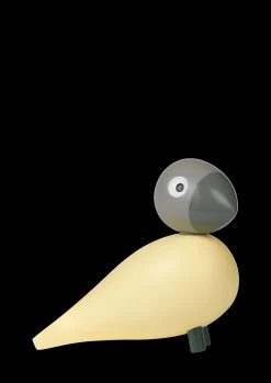 Kay Bojesen Year Bird Bella 2025 H12.5 cm creme/grå