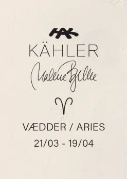 Kähler Astro Aries H12 hvit