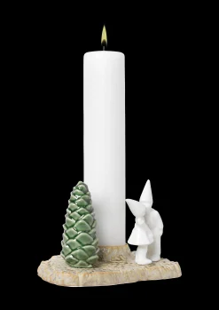 Kähler Christmas Tales Christmas Kiss H11.5 hvit