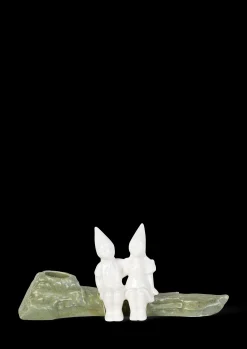 Kähler Christmas Tales Christmas Hug H8.5 hvit