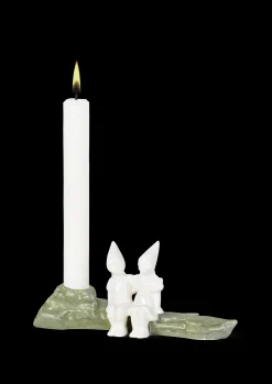 Kähler Christmas Tales Christmas Hug H8.5 hvit