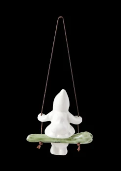 Kähler Christmas Tales Gyngende jente H8 hvit - Kjøp her