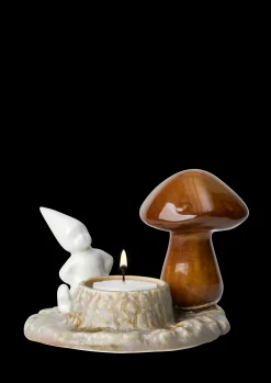 Kähler Christmas Tales Julelys H9.5 hvit