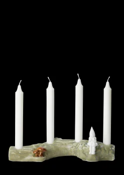 Kähler Christmas Tales Juleadvent H10 hvit