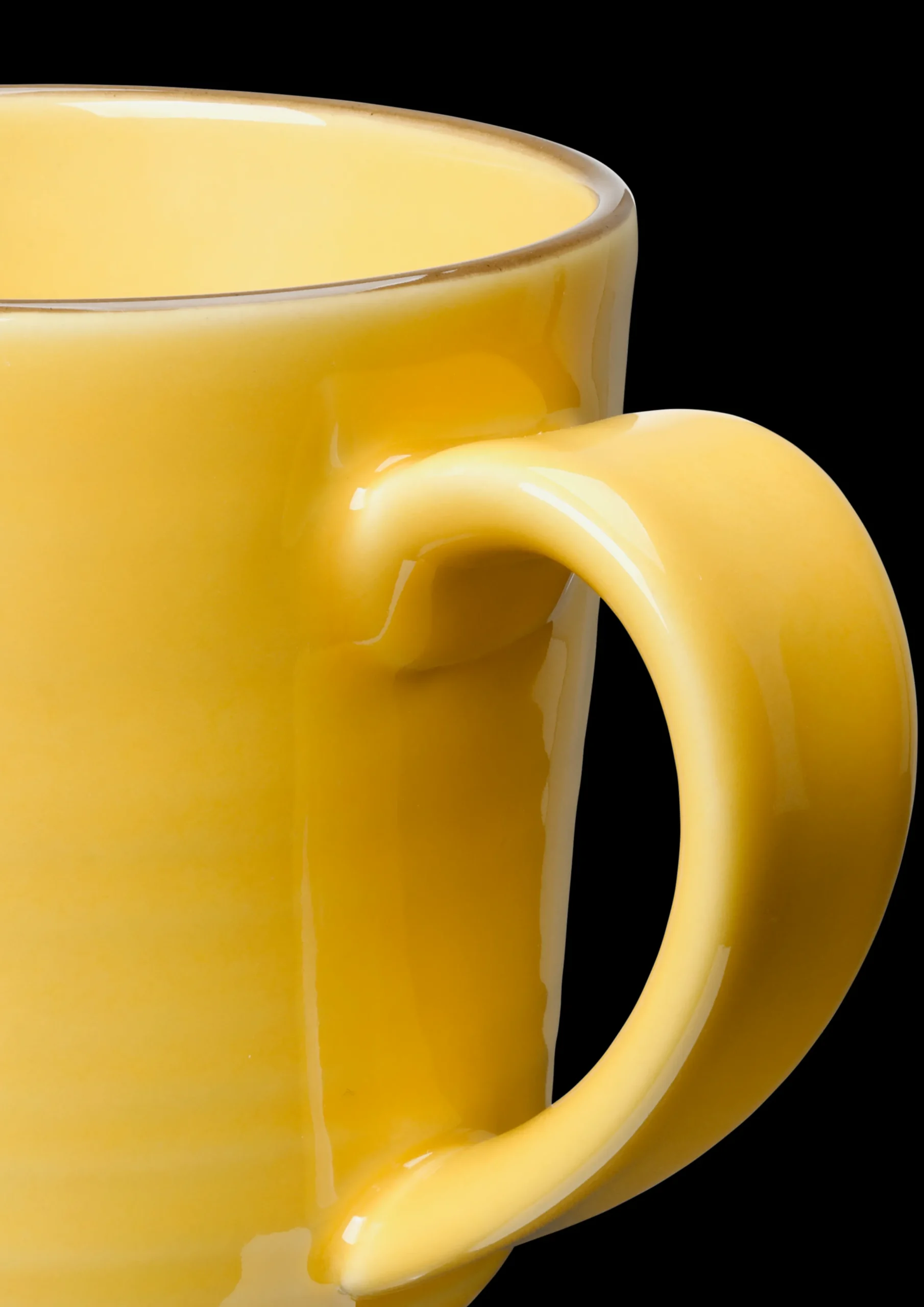 Kähler Colore Kopp med hank 33 cl saffron yellow