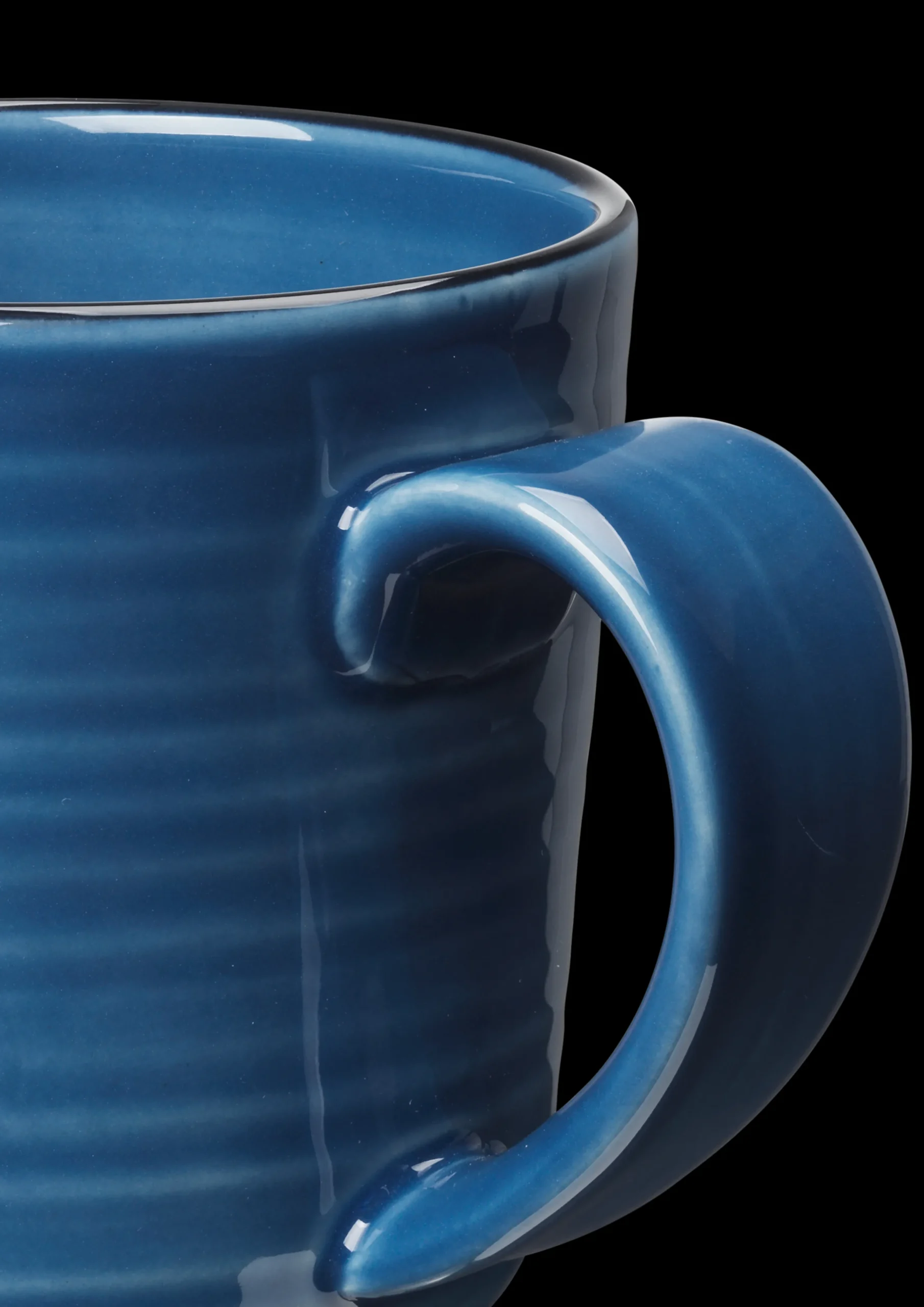 Kähler Colore Kopp med hank 33 cl berry blue