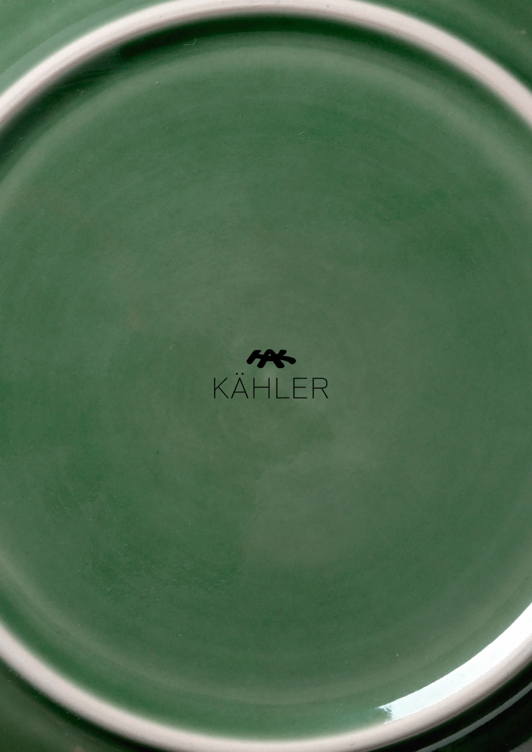 Kähler Colore Tallerken Ø19 cm sage green