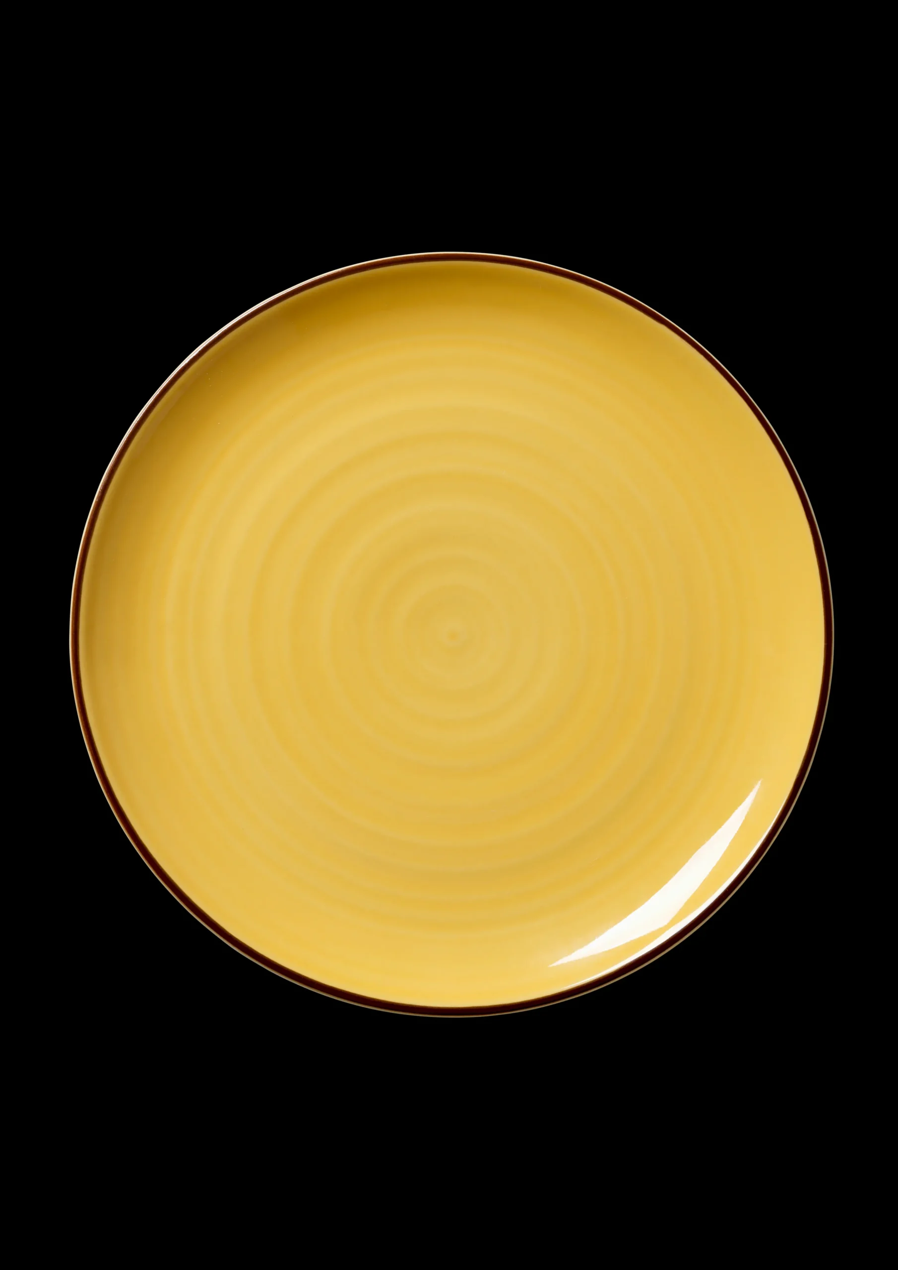 Kähler Colore Tallerken Ø27 cm saffron yellow