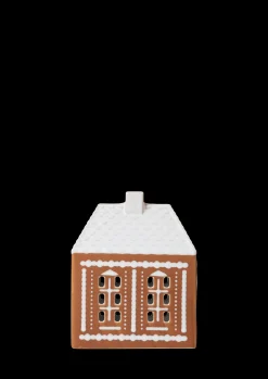 Kähler Gingerbread Lyshus medium brun
