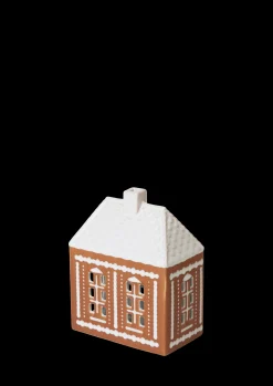Kähler Gingerbread Lyshus medium brun