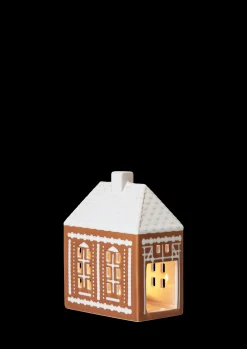 Kähler Gingerbread Lyshus medium brun