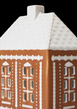 Kähler Gingerbread Lyshus medium brun