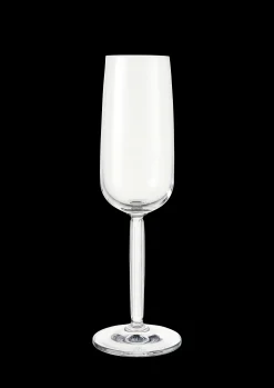 Kähler Hammershøi Champagneglass 24 cl klar 2 stk.