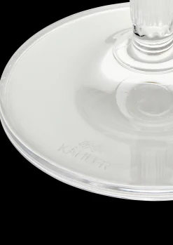 Kähler Hammershøi Champagneglass 24 cl klar 2 stk.