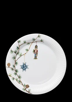 Kähler Hammershøi Christmas Tallerken Ø27 cm hvit m. deko