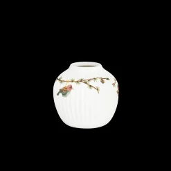 Kähler Hammershøi Christmas Vase H13 hvit m. deko