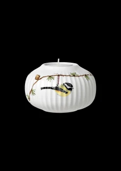 Kähler Hammershøi Christmas Telyslykt Ø10 cm hvit m. deko