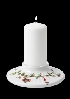 Kähler Hammershøi Christmas Lysestake til kubbelys Ø13 cm