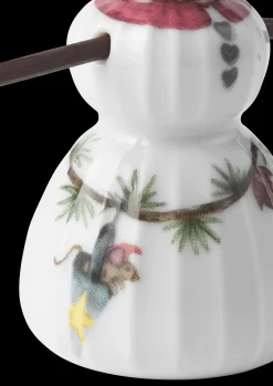 Kähler Hammershøi Christmas Snøjente H8 hvit m. deko