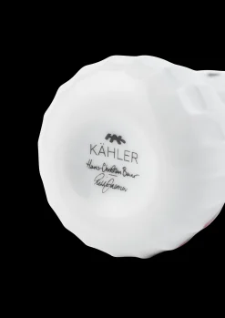 Kähler Hammershøi Christmas Snøjente H8 hvit m. deko