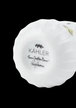 Kähler Hammershøi Christmas Snøgutt H9 hvit m. deko