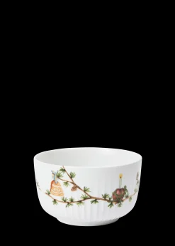 Kähler Hammershøi Christmas Skål 2024 Ø12 cm Hvit m. deko