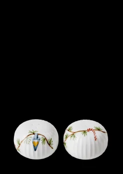 Kähler Hammershøi Christmas Salt- og peppersett H5 cm