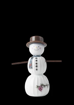 Kähler Hammershøi Christmas Snømann H11,5 hvit m. deko