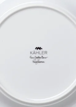 Kähler Hammershøi Christmas Tallerken Ø19 cm hvit m. deko
