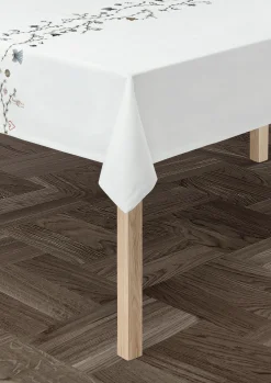 Kähler Hammershøi Christmas Duk 150x270 cm hvit m. deko