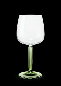 Kähler Hammershøi Hvitvinsglass 35 cl grønn 2 stk.