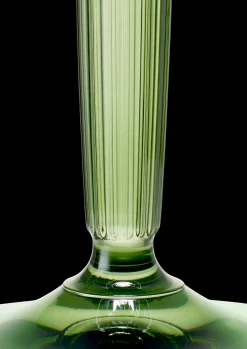 Kähler Hammershøi Hvitvinsglass 35 cl grønn 2 stk.