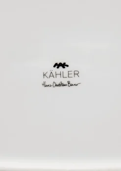 Kähler Hammershøi Ovnsfast fat 39x29.5 cm hvit