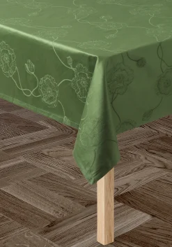 Kähler Hammershøi Poppy Damaskduk 150x320cm grønn - Kjøb her