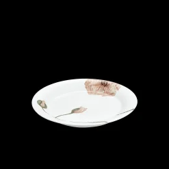 Kähler Hammershøi Poppy Tallerken Ø27 cm hvit m. deko