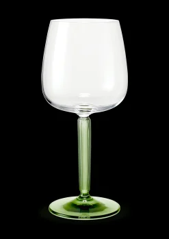 Kähler Hammershøi Rødvinsglass 49 cl grønn 2 stk.
