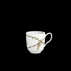 Kähler Hammershøi Spring Krus 33 cl hvit m. deko